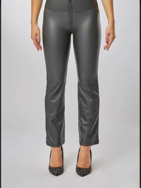 Freddy - Faux Leather Straight-Leg Pants